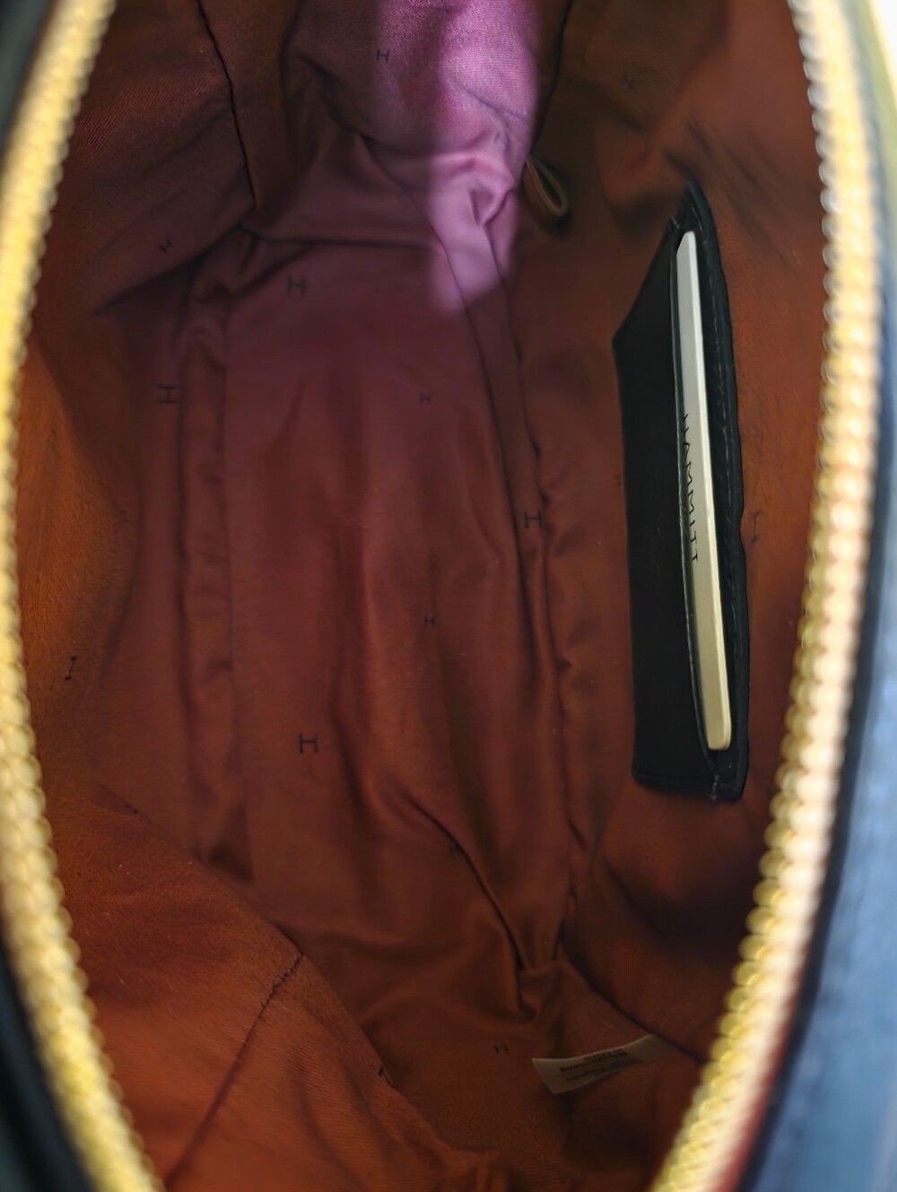 Hammitt Black Evan Bag with Gold Studs - Picture 7 of 7